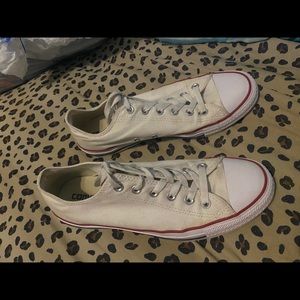 White converse shoes